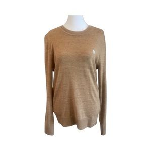 Abercrombie & Fitch Men’s Long Sleeve Brown Fall Winter Sweater Top Shirt Small